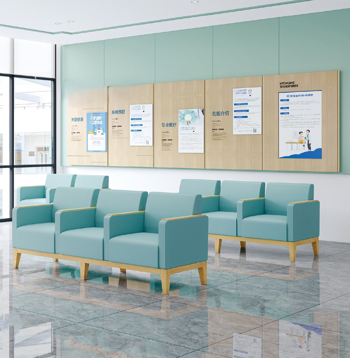 JC118003 醫院公共座椅|Hospital Public Seating Hong Kong|KLT