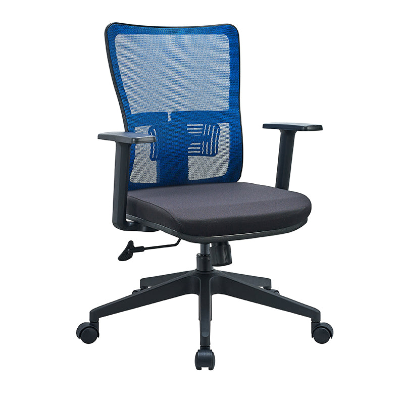 SM-N1BB Smax 五爪腳中背電腦椅