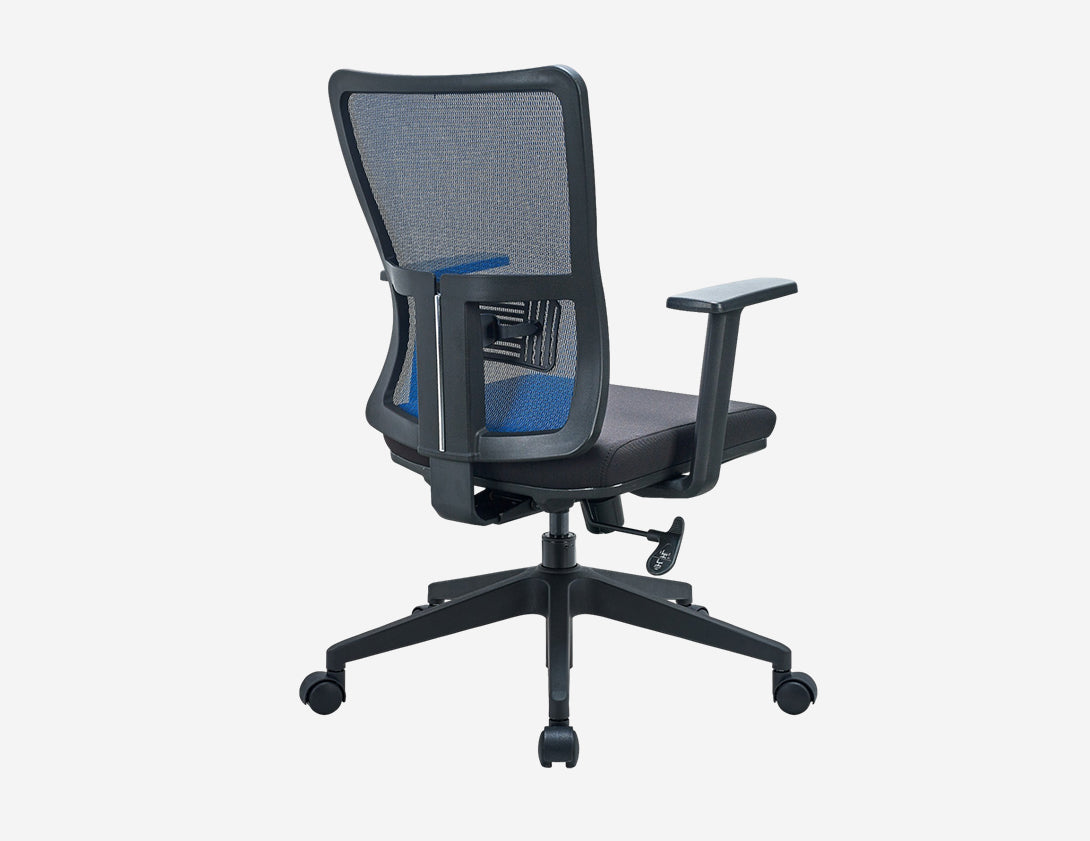 SM-N1BB Smax 五爪腳中背電腦椅