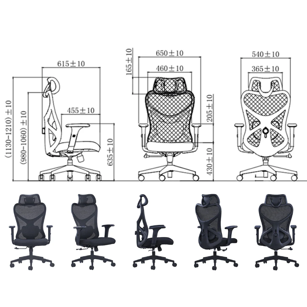 KHB005 Popp 高背人體工學辦公椅