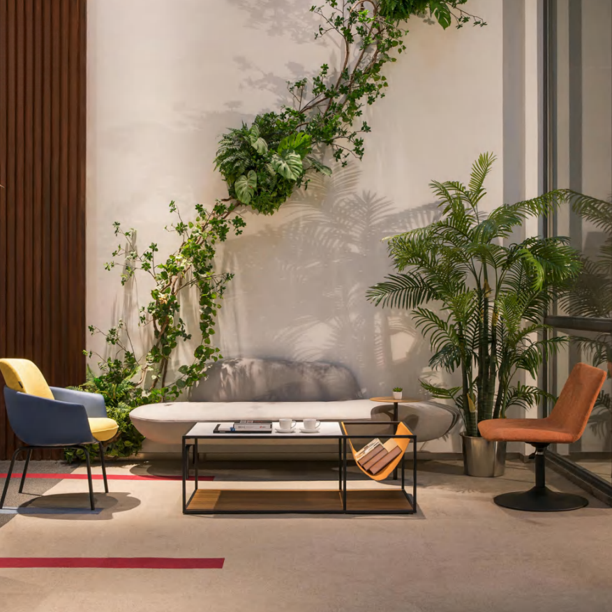 HQ28007 布藝辦公梳化|Fabric Office Sofa Hong Kong