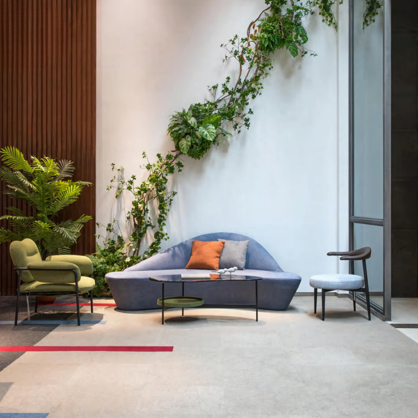 HQ28012 布藝休閒椅|Fabric Lounge Chair Hong Kong