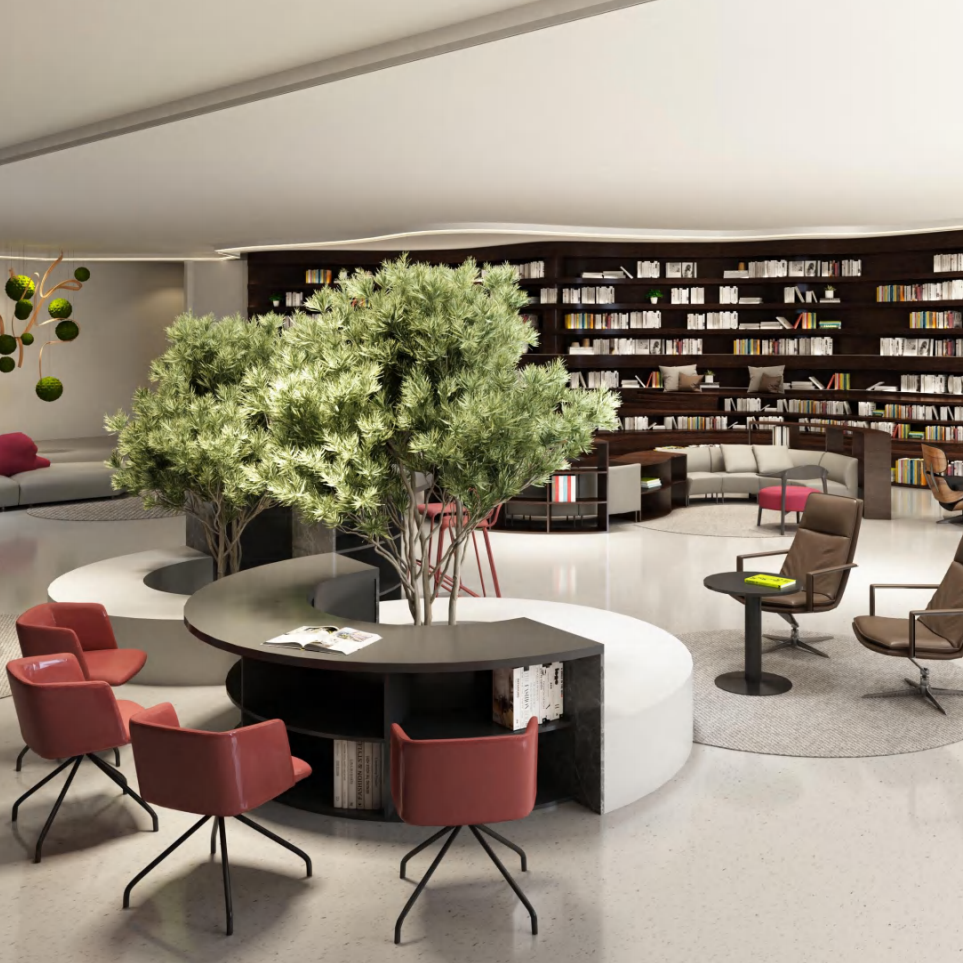 HQ28021 辦公休息區傢俬|Office Breakout Furniture Hong Kong