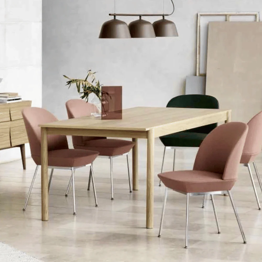 ST111 Eater modern minimalist fabric dining chair