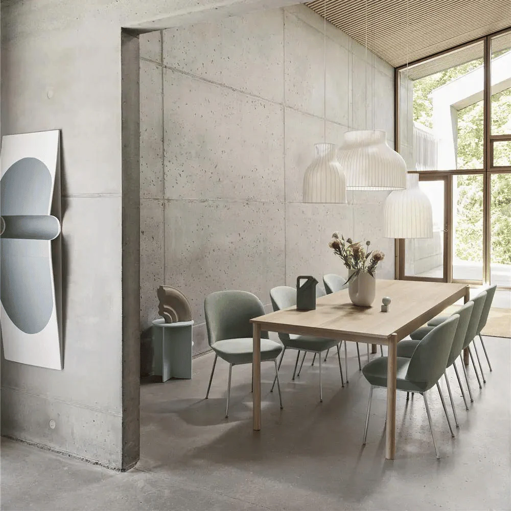 ST111 Eater modern minimalist fabric dining chair