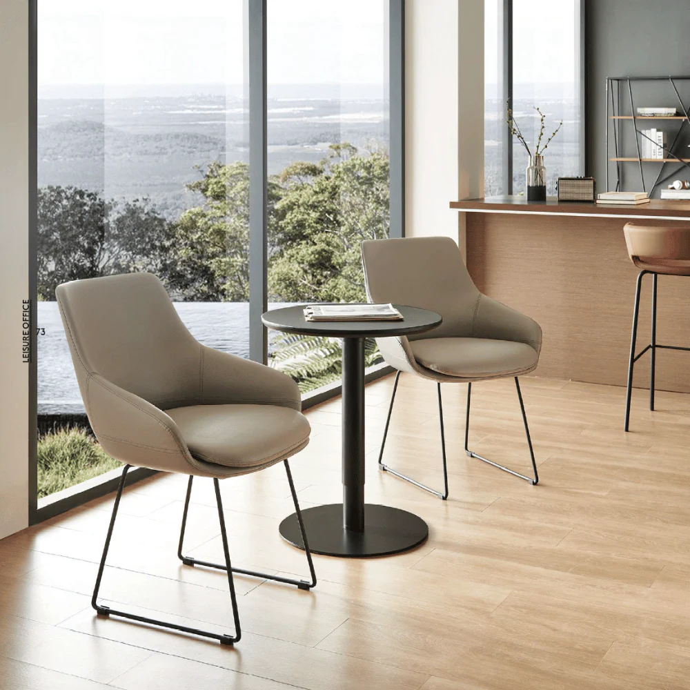 ST110 Seat Office Fabric Armrest Leisure Chair