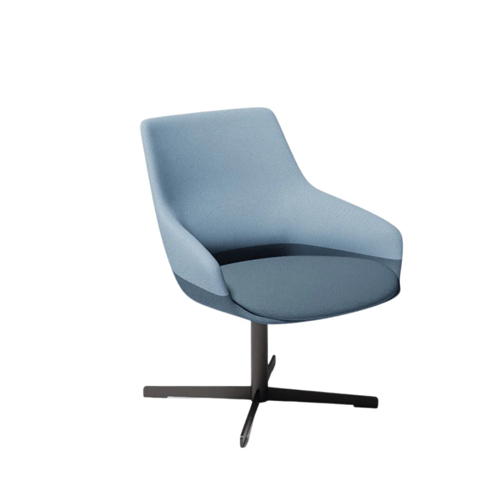 ST110 Seat Office Fabric Armrest Leisure Chair