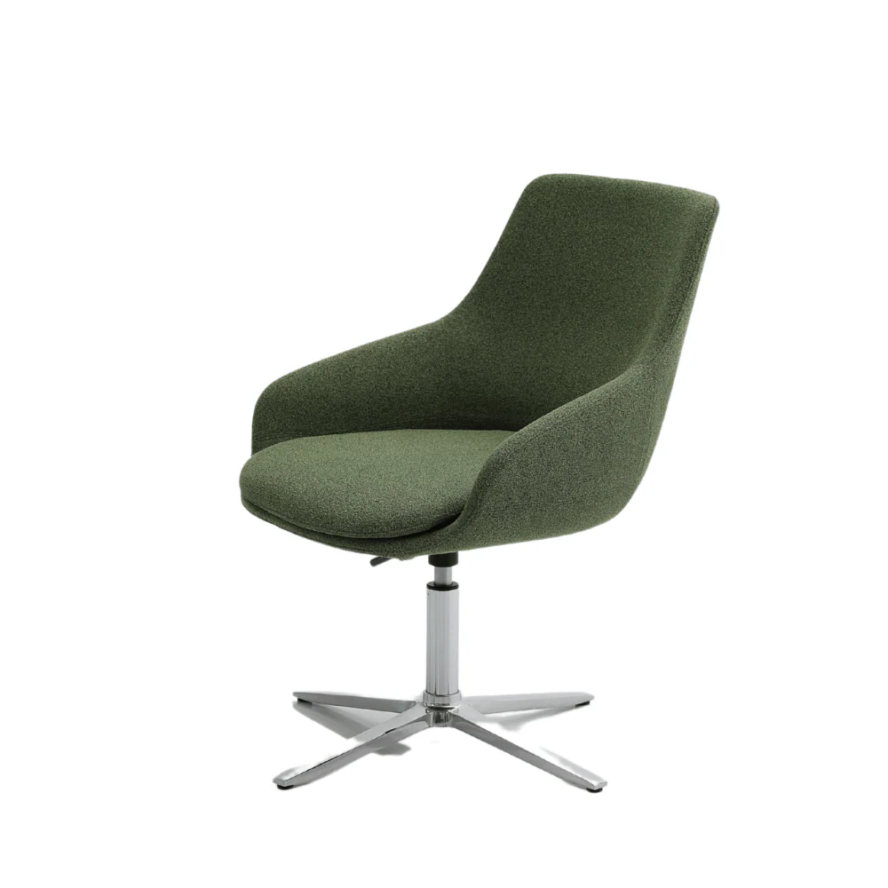 ST110 Seat Office Fabric Armrest Leisure Chair