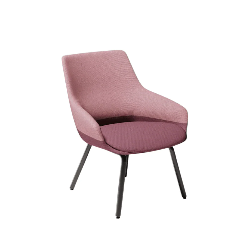 ST110 Seat Office Fabric Armrest Leisure Chair