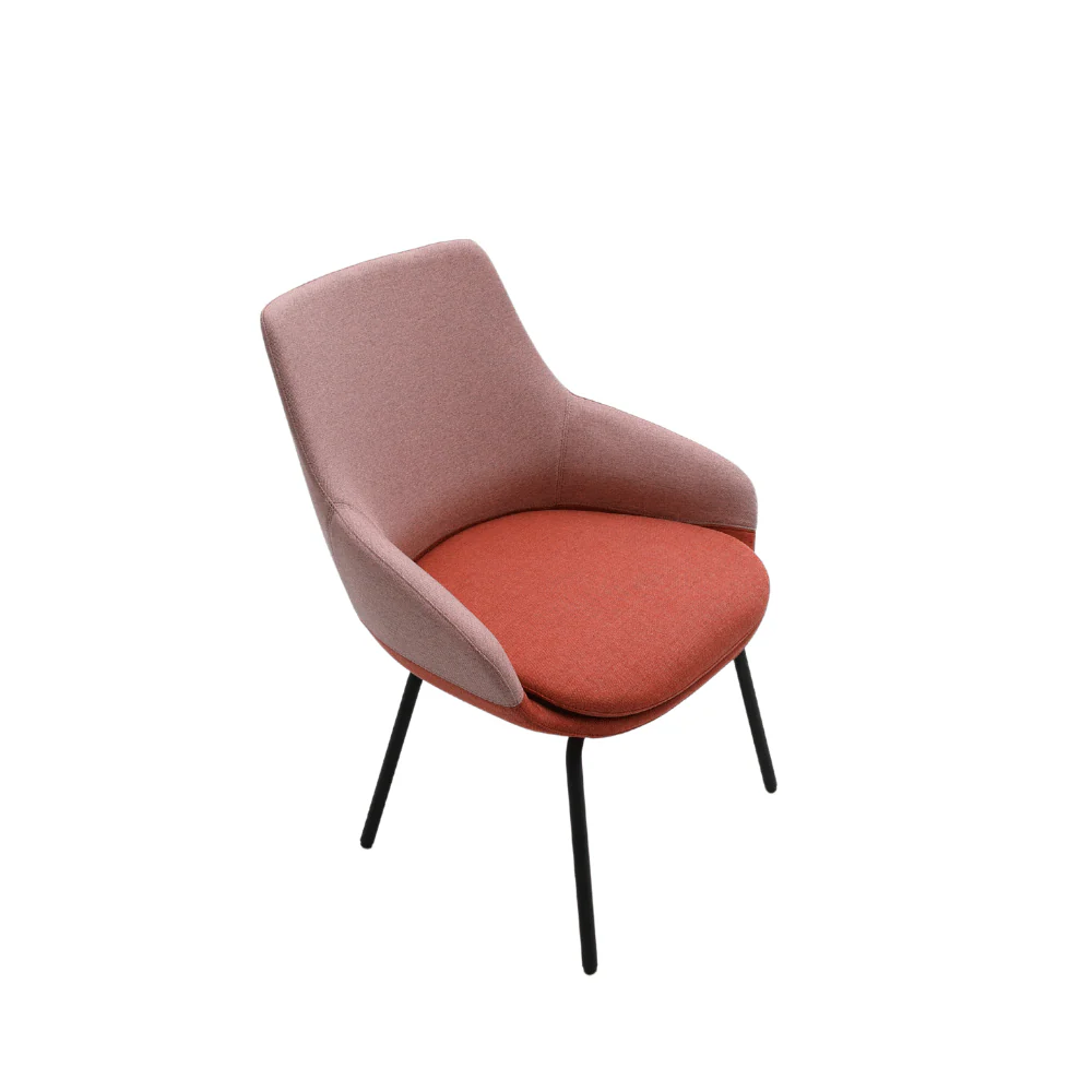 ST110 Seat Office Fabric Armrest Leisure Chair