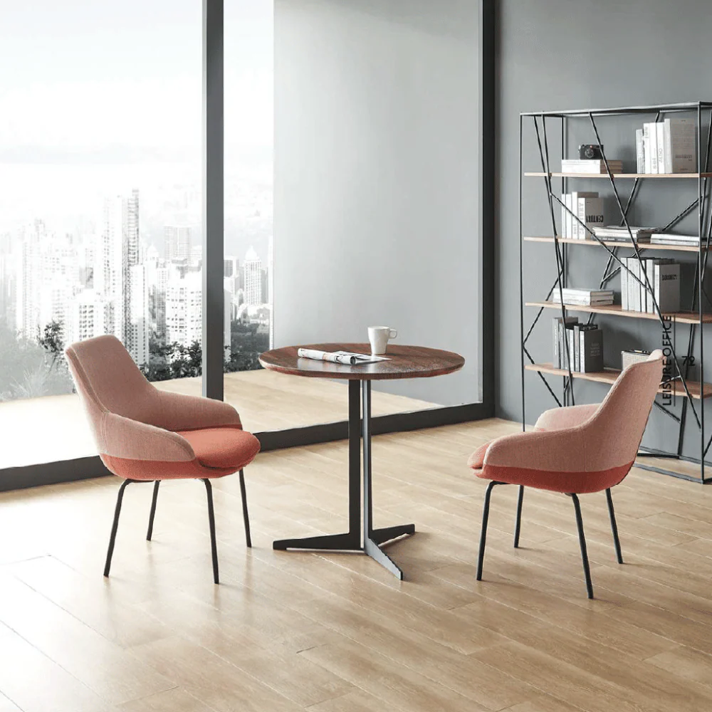 ST110 Seat Office Fabric Armrest Leisure Chair