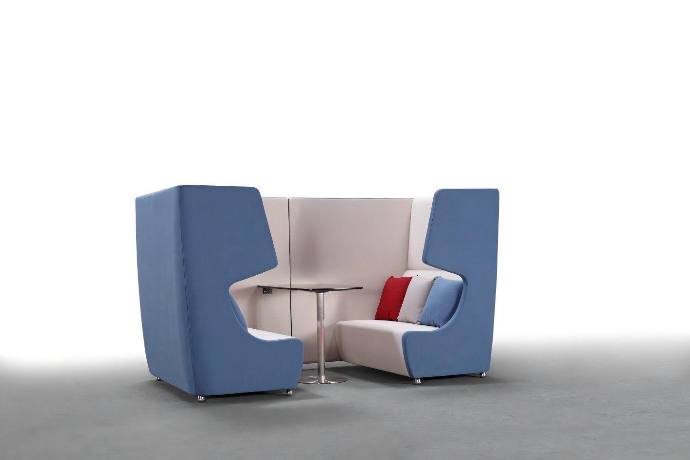 ST156 Luce Sofa with Partition for Casual Reception Area