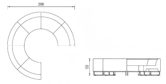 ST157 Tono Modular Sofa