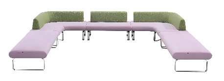 ST165 Largo 等候區模組化組合梳化