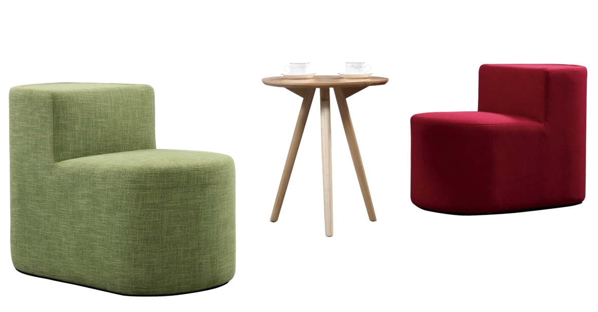 ST181 Homa 布藝坐墩梳化