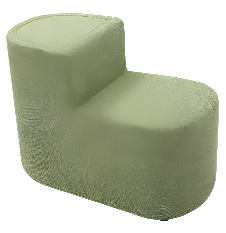 ST181 Homa Fabric Ottoman Sofa
