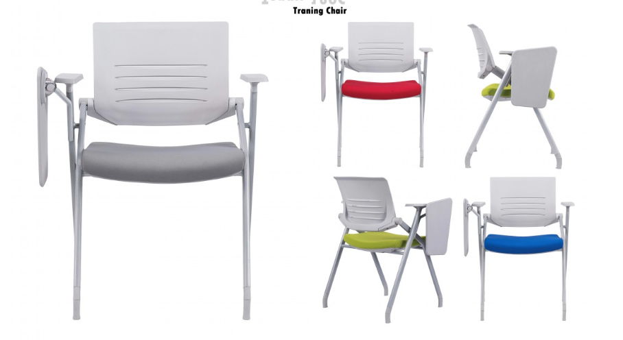 TW6-129C Energia Multi-Function Training Chair | Fully Foldable | Ergonomic Armrests