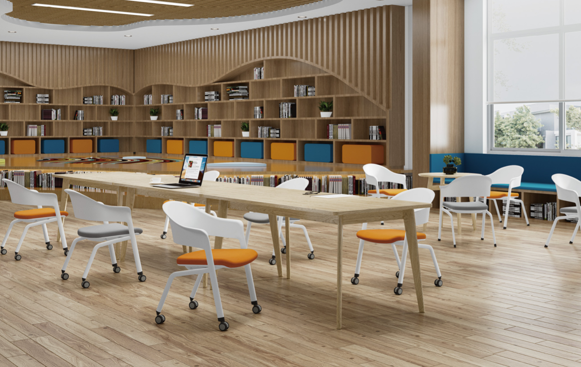 KHBG620 Stre 推疊滑輪電腦椅