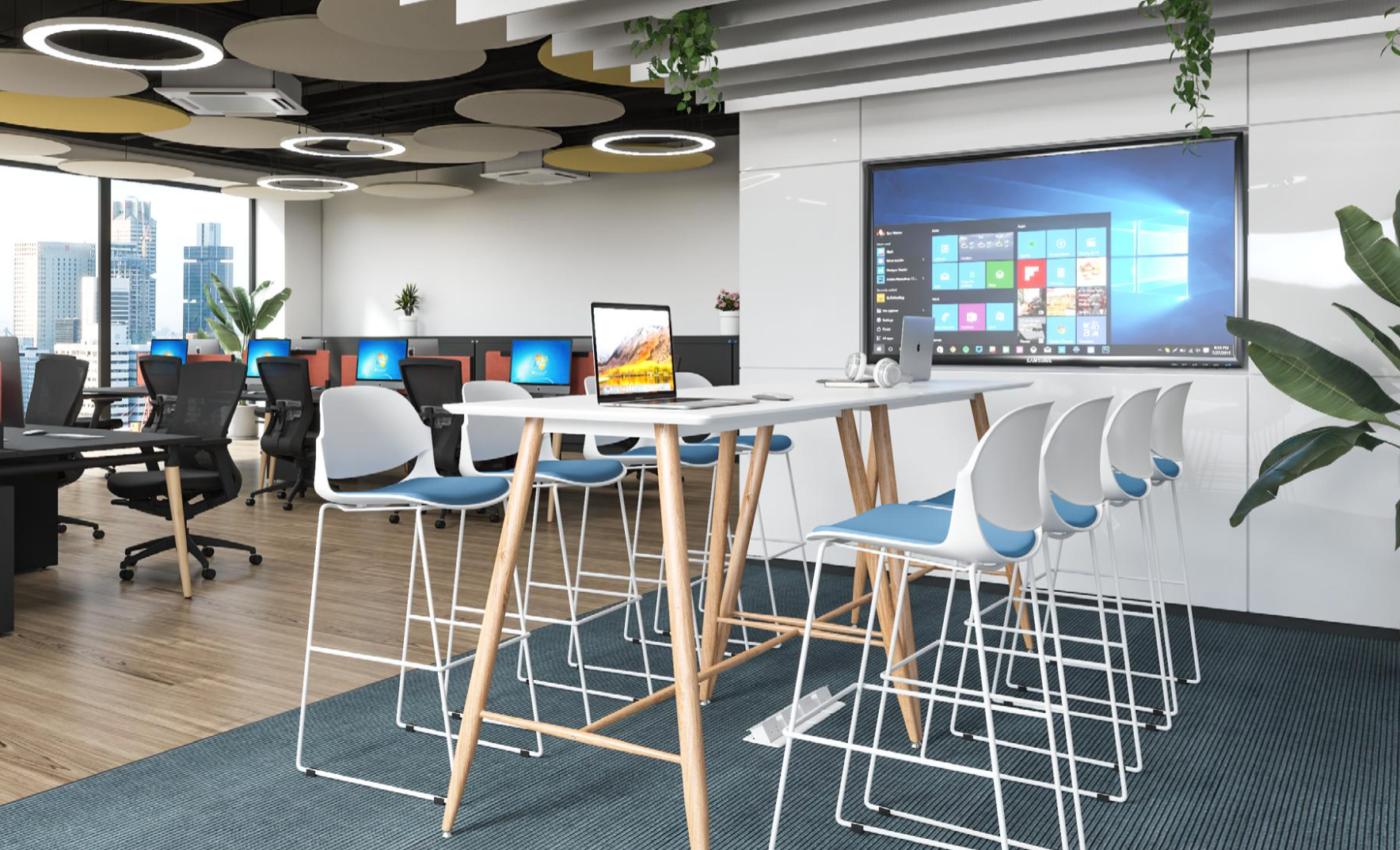 KH-833A Height-adjustable student chair (lifting design)