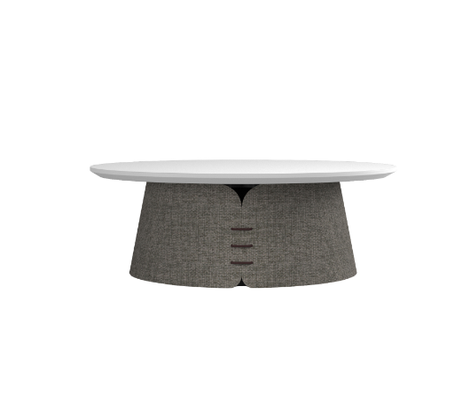 KCT-05 Centro Stand-Up Collar Coffee Table | Tang Collage Table | Fusion of Chinese and Western Aesthetics