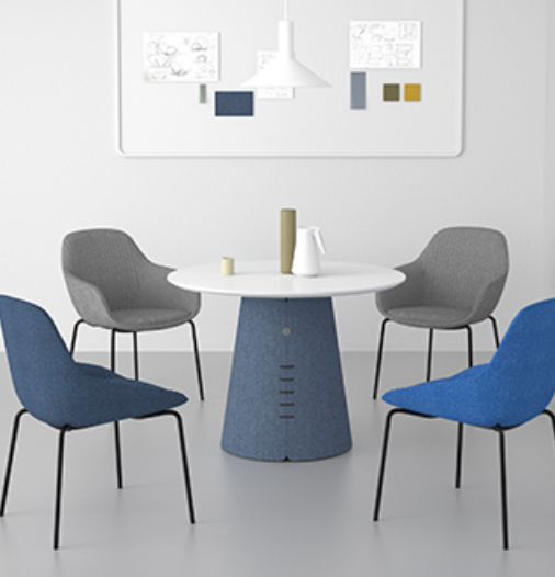 KCT-05 Centro Stand-Up Collar Coffee Table | Tang Collage Table | Fusion of Chinese and Western Aesthetics