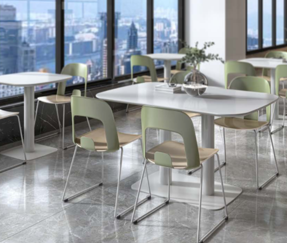 KEM059A Wooden 木面培訓椅