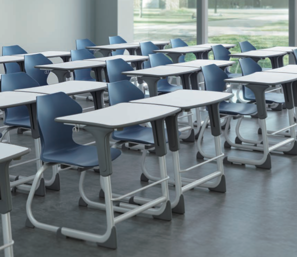 KSC009 Sleed 懸掛式雙腳學生椅