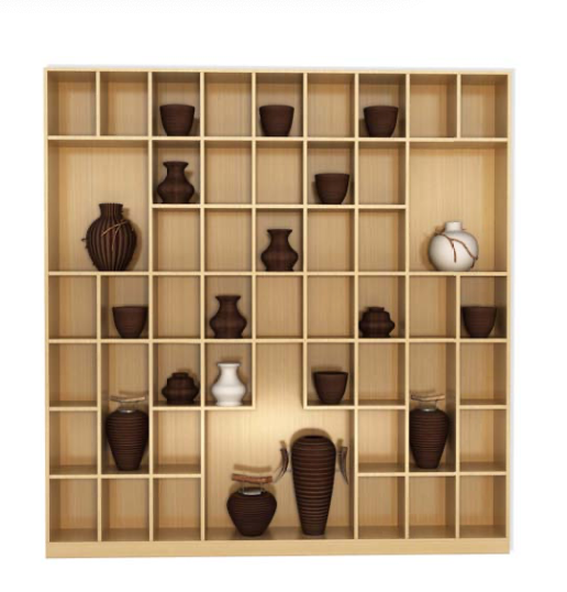 DK86-多用途展示木製辦公櫃