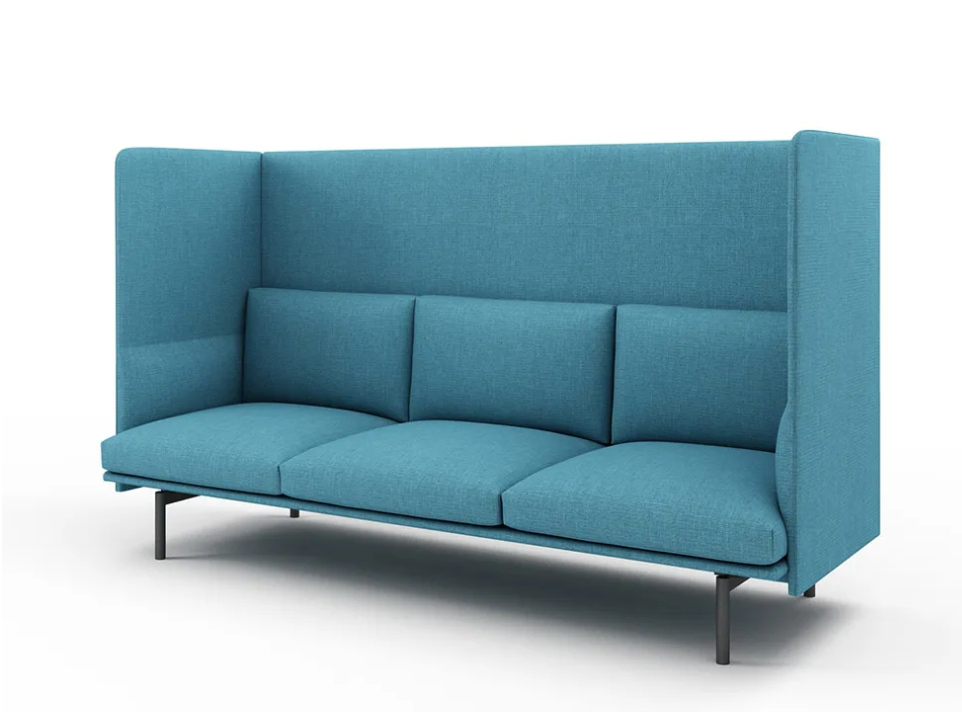 KV 120-Fresco Commercial 3-Seater Sofa
