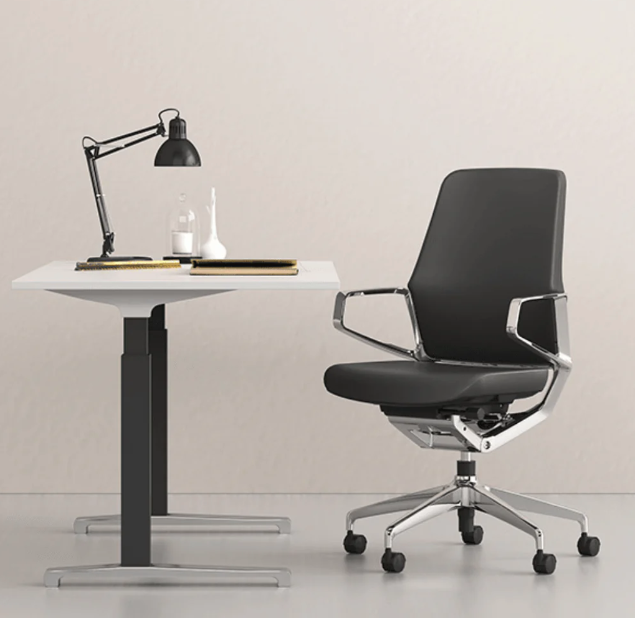 GT002-L Arico High Back Ergonomic Leather Executive Chair | German Design Red Dot Award-winning Executive Chair