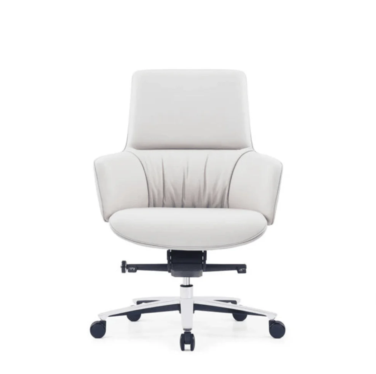 KH500-L Coste mid-back wear-resistant leather conference chair