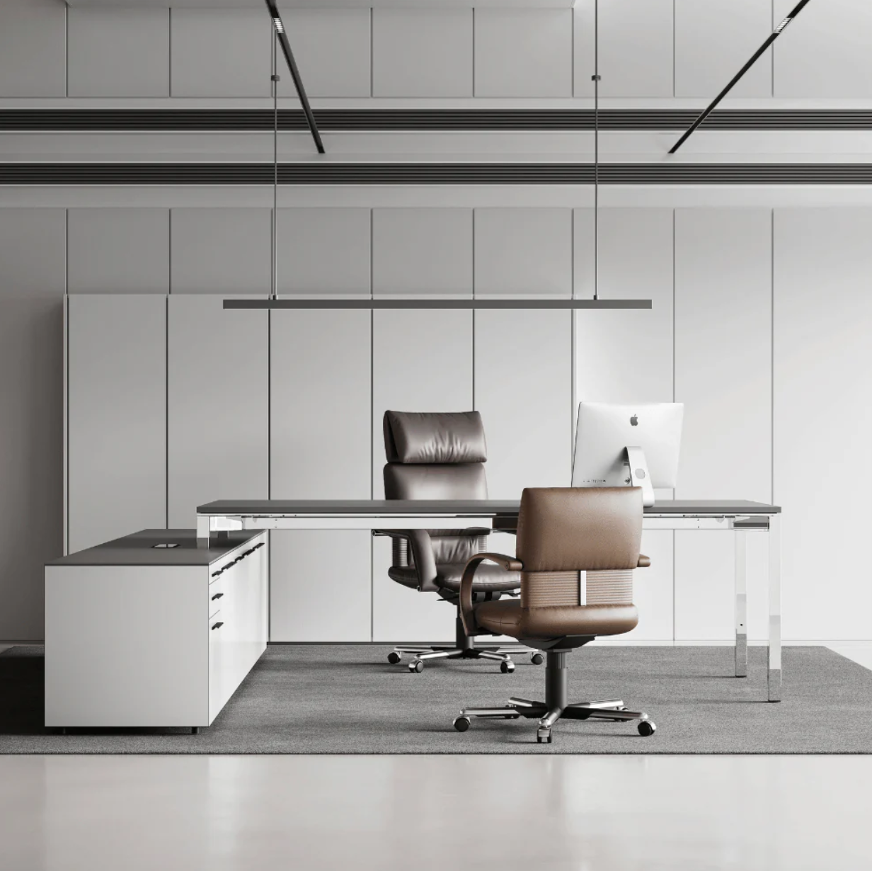 K622 Summ High Back Leather Executive Chair