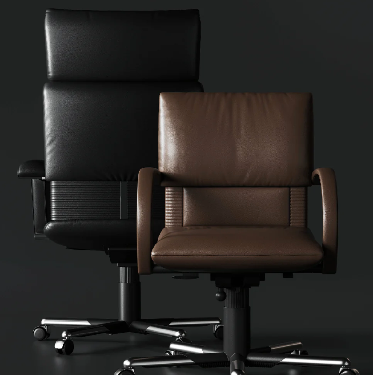 K622 Summ High Back Leather Executive Chair