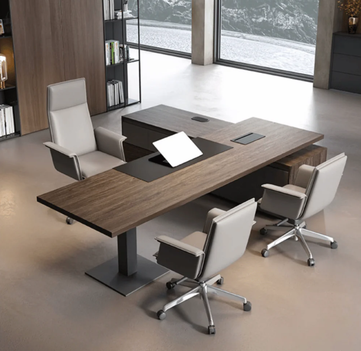 K625 Ambas Leather High Back Executive Chair