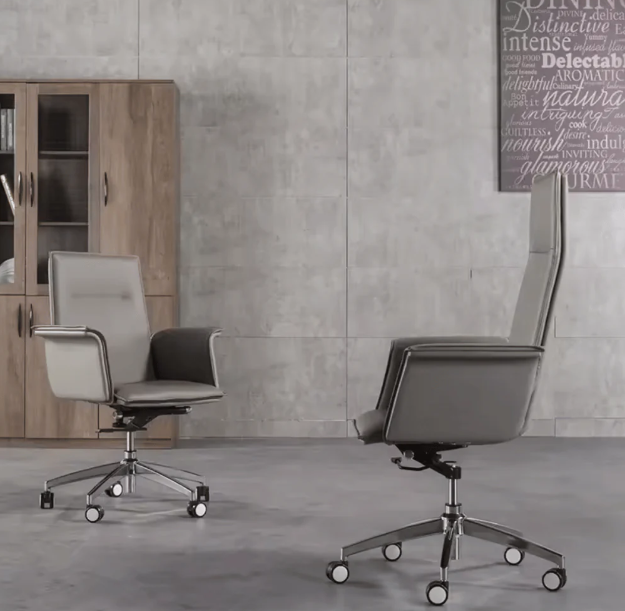 K625 Ambas Leather High Back Executive Chair