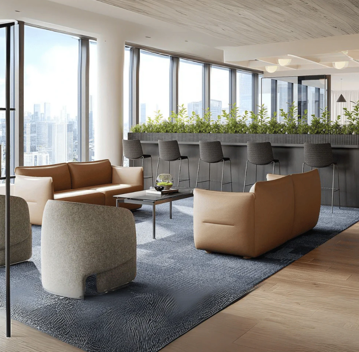 ST070 Lotus 單人皮革休閒單人梳化