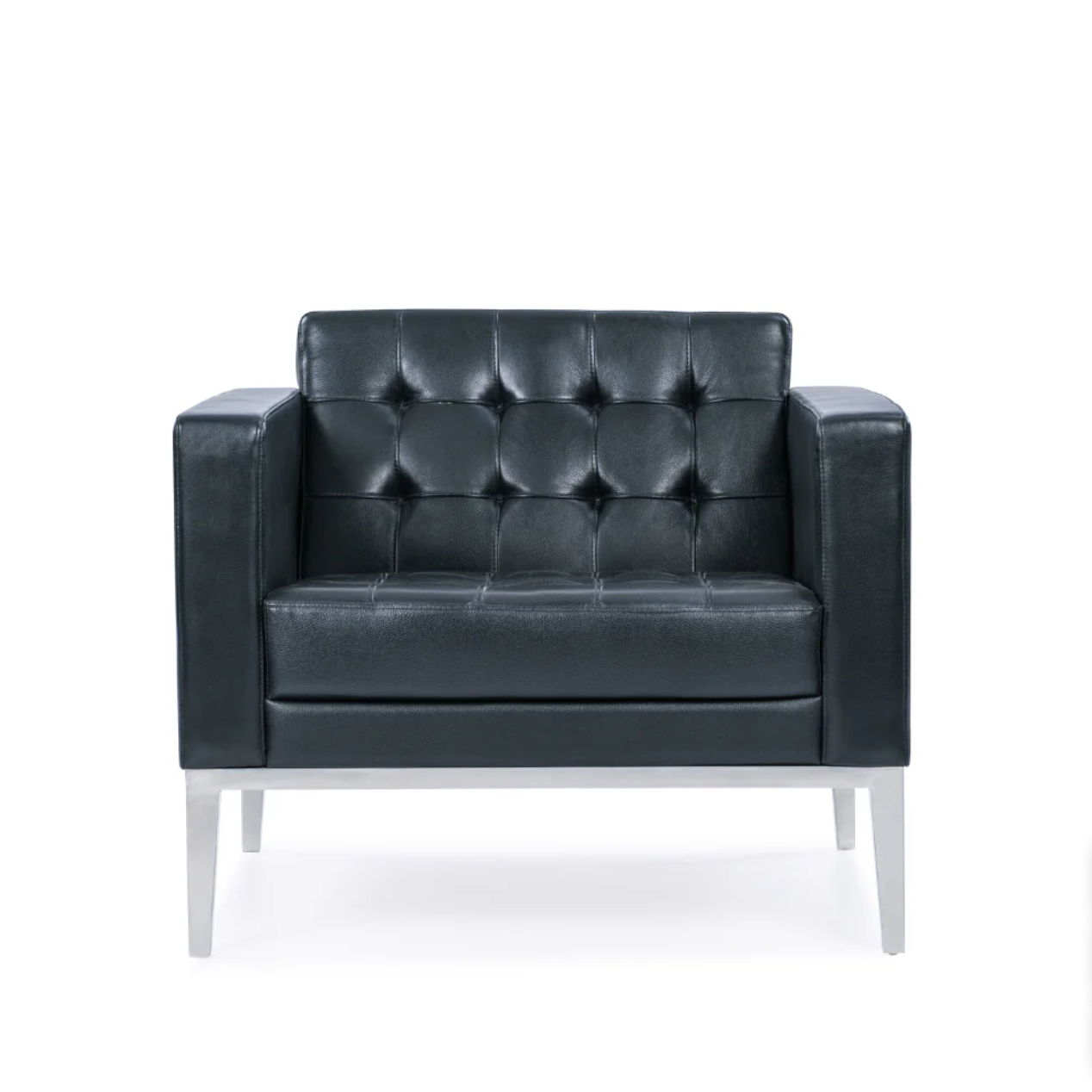 ST053 Carrara 單座位真皮辦公梳化