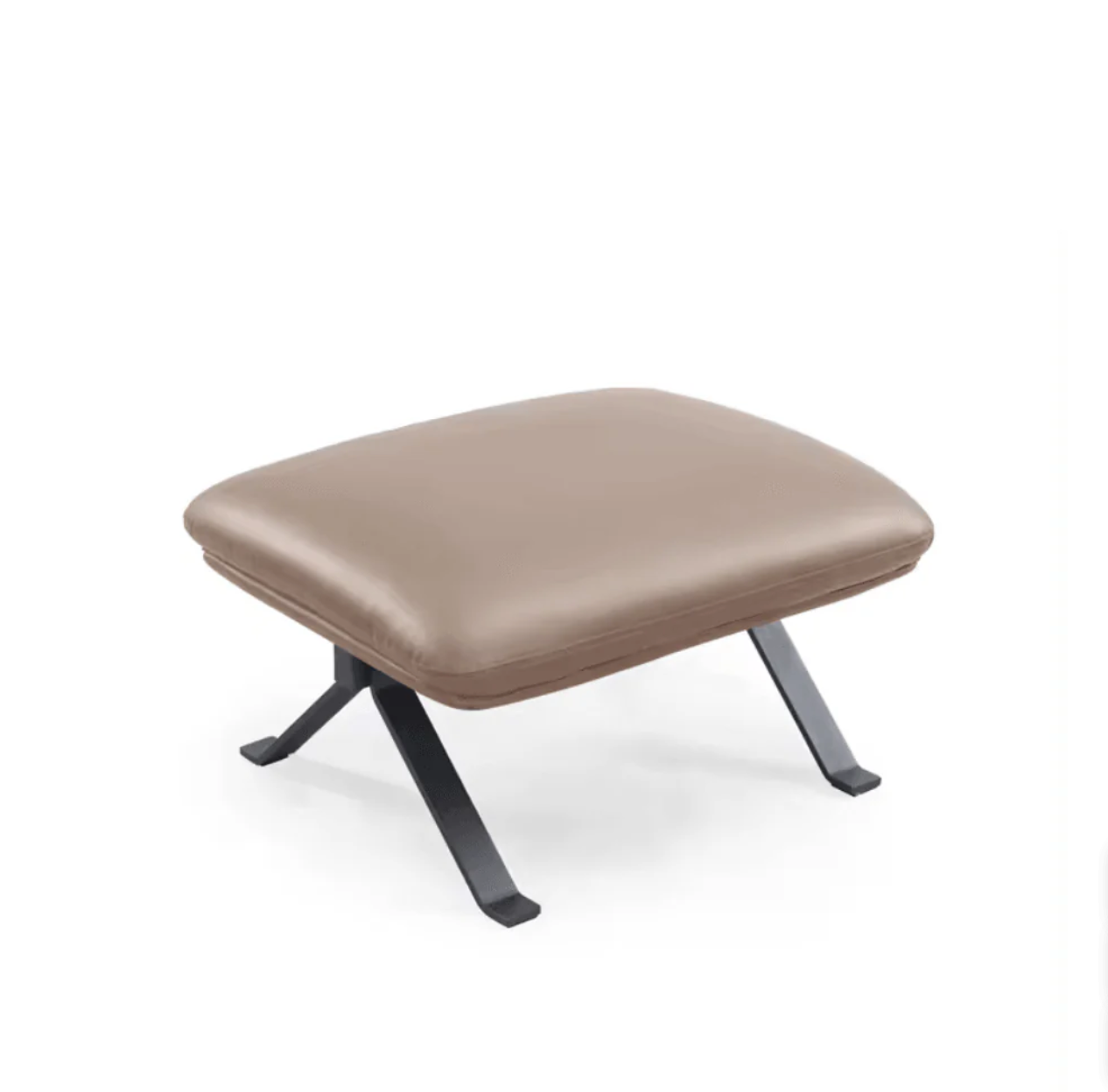 ST102 Giallo 單人休閒真皮辦公梳化|連腳踏套裝