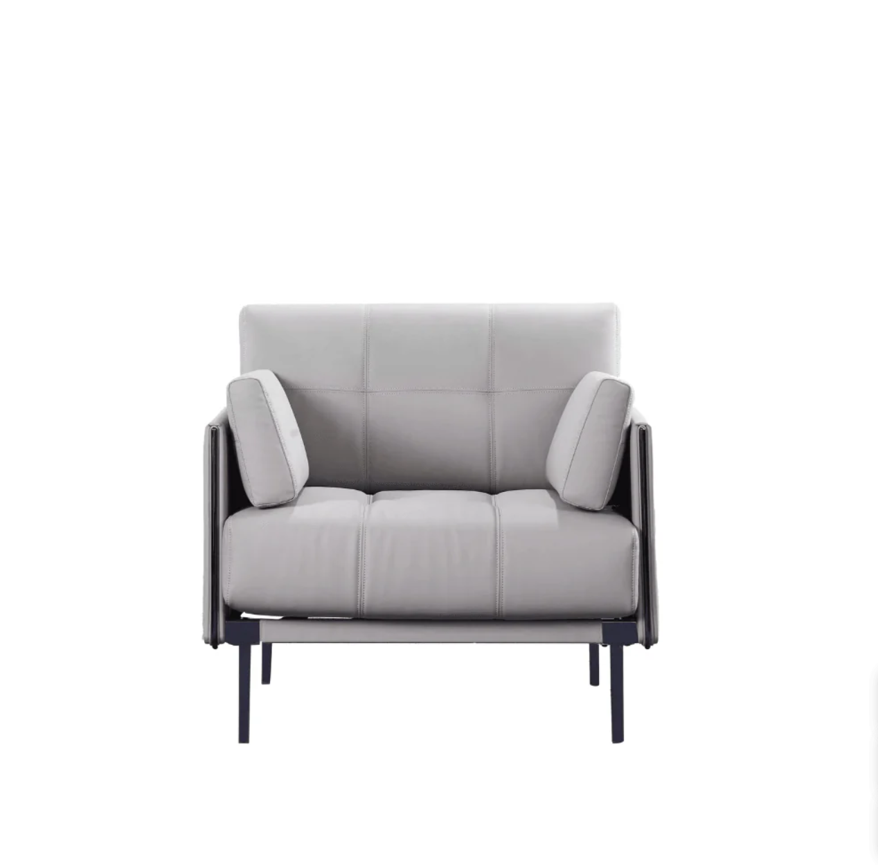 ST055 Ninoa Single-Seat Genuine Leather Office Sofa