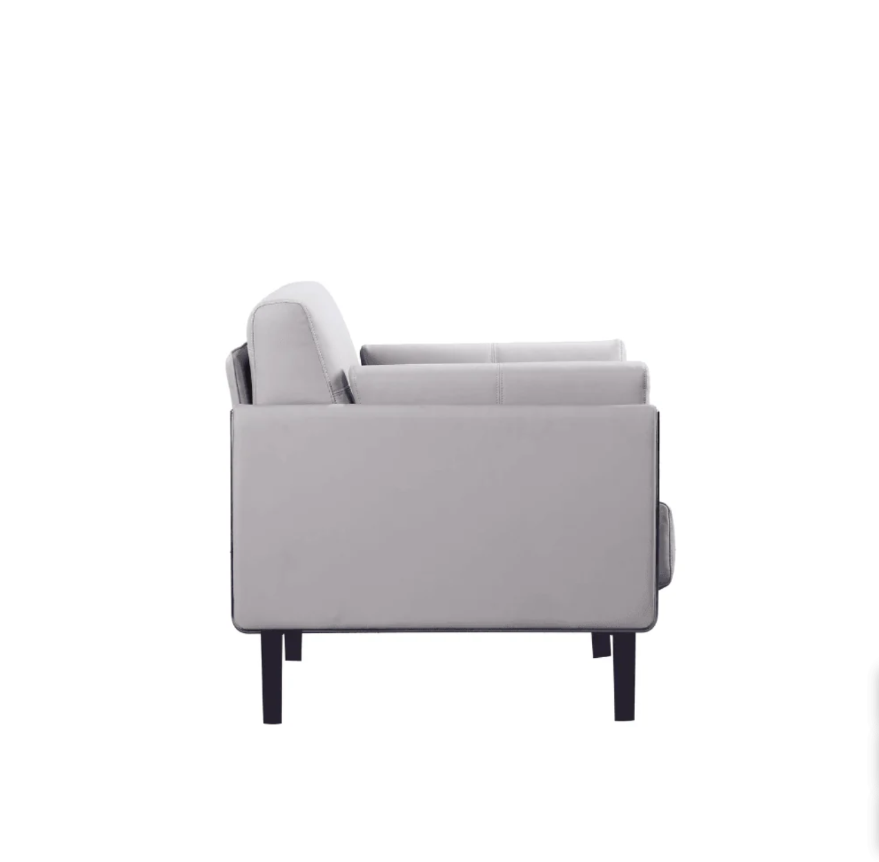 ST055 Ninoa Single-Seat Genuine Leather Office Sofa