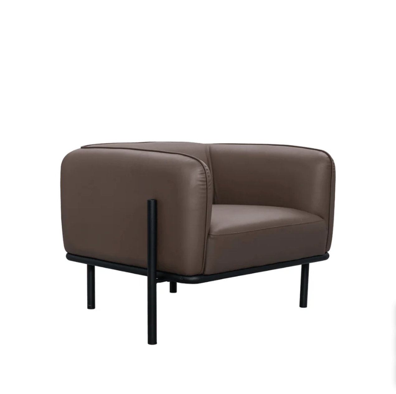 K-ST008 Sorrento modern leather office single combing