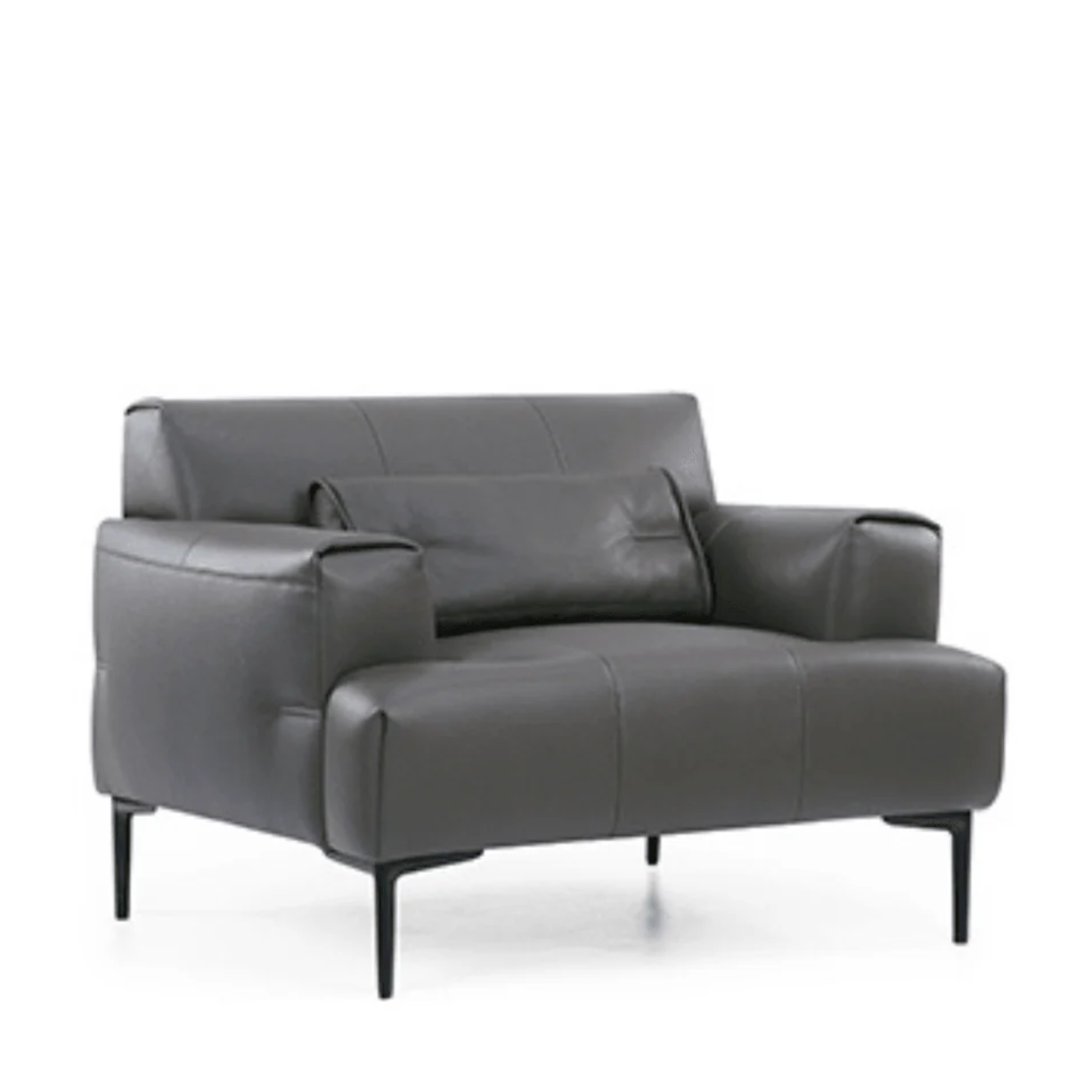 ST068 Aldo 單人皮革行政梳化椅