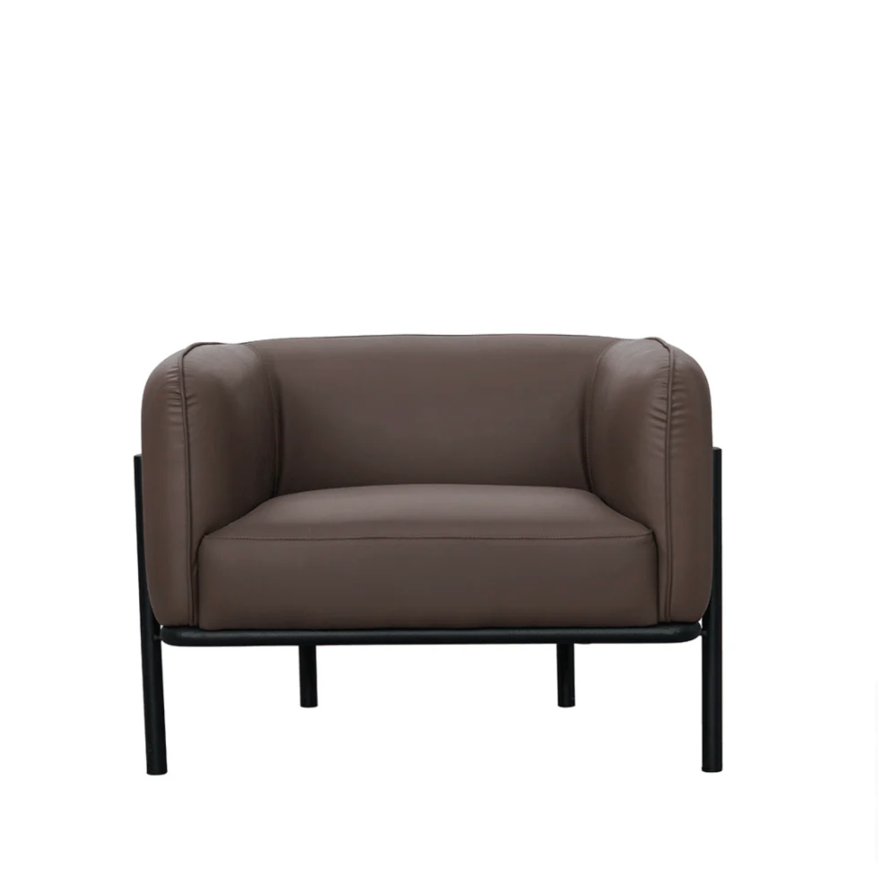 ST002-3 Sorrento Modern Genuine Leather Office Sofa