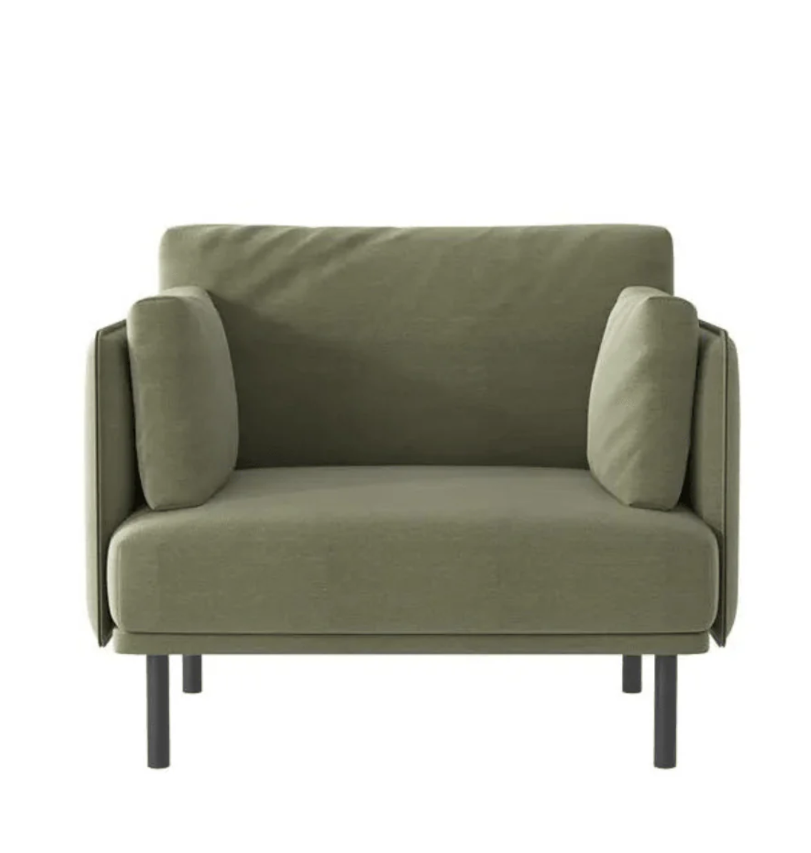 ST071 Lsotta Single Minimalist Fabric Sofa