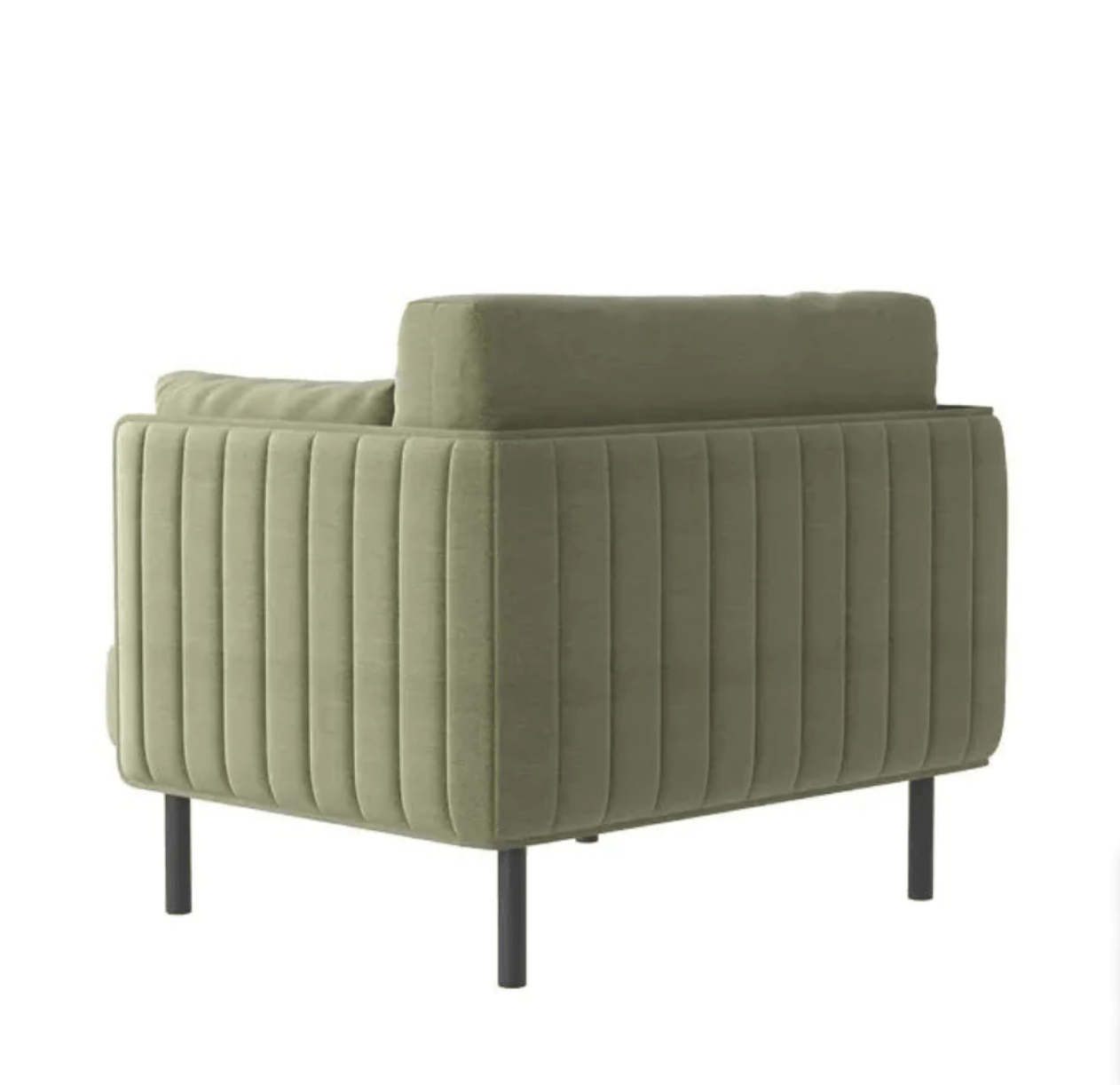 ST071 Lsotta Single Minimalist Fabric Sofa