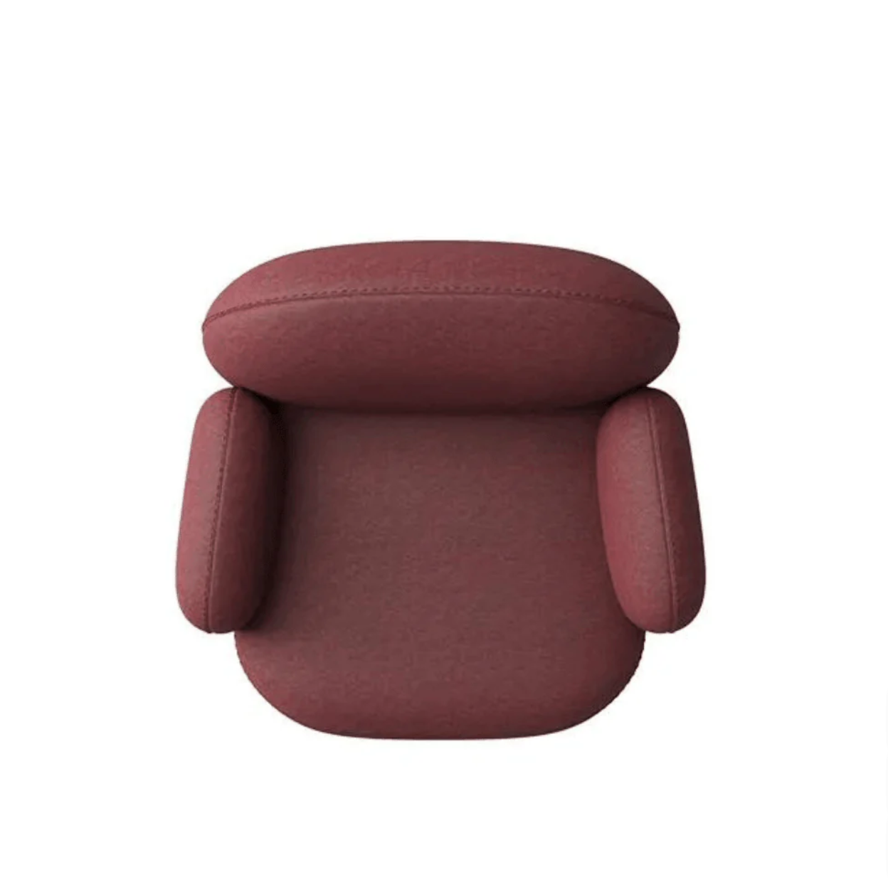 ST061 Dama 單人辦公室布藝梳化椅|弧形梳化椅