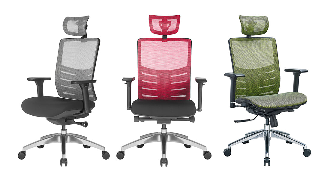 SM-U1BMP Smax 五星腳滑輪辦公椅