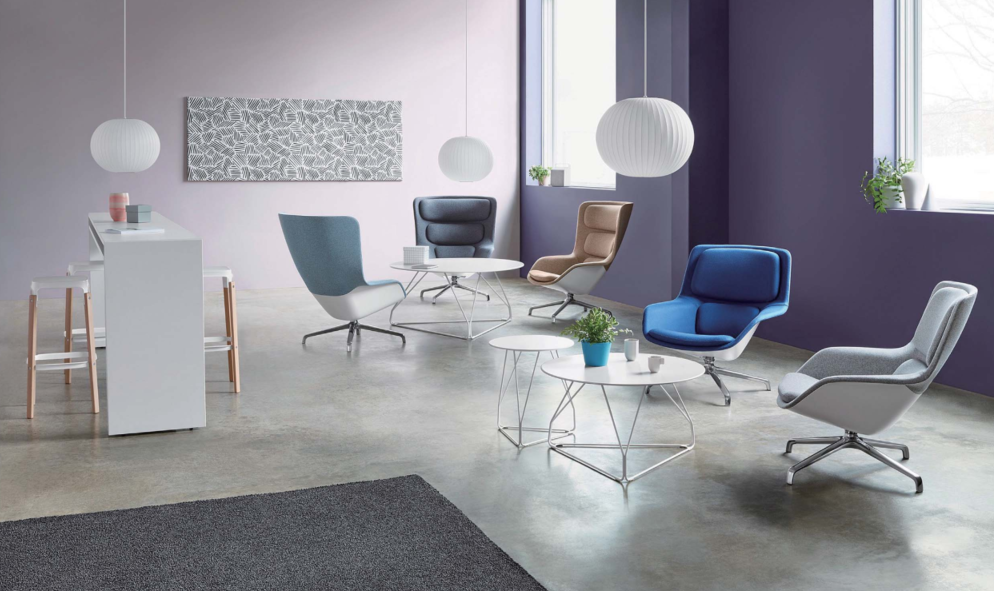 KSY075-OU Ombra 時尚布藝扶手休閒椅