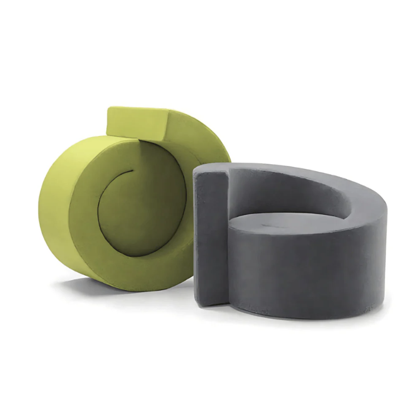 KSY092-OU Dolce 創意設計布藝休閒梳化椅