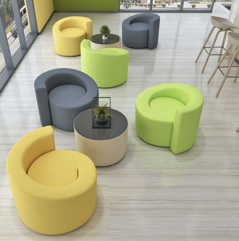 KSY092-OU Dolce 創意設計布藝休閒梳化椅